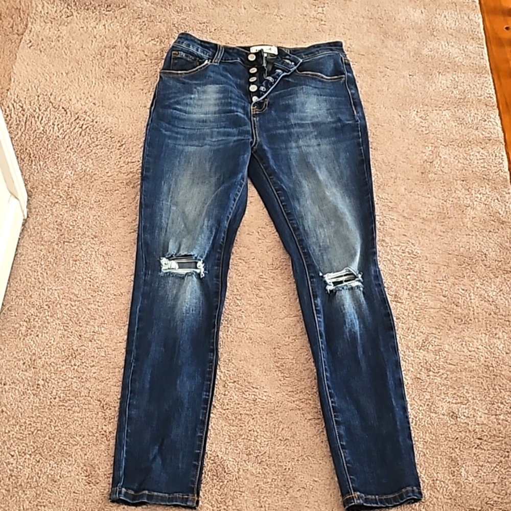 Tricot Dark Wash Denim